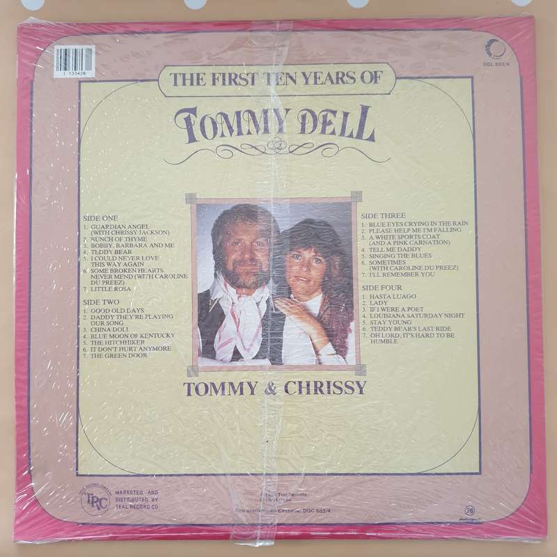 Tommy Dell - The First 10 Years - Double Vinyl Record LP - Sealed