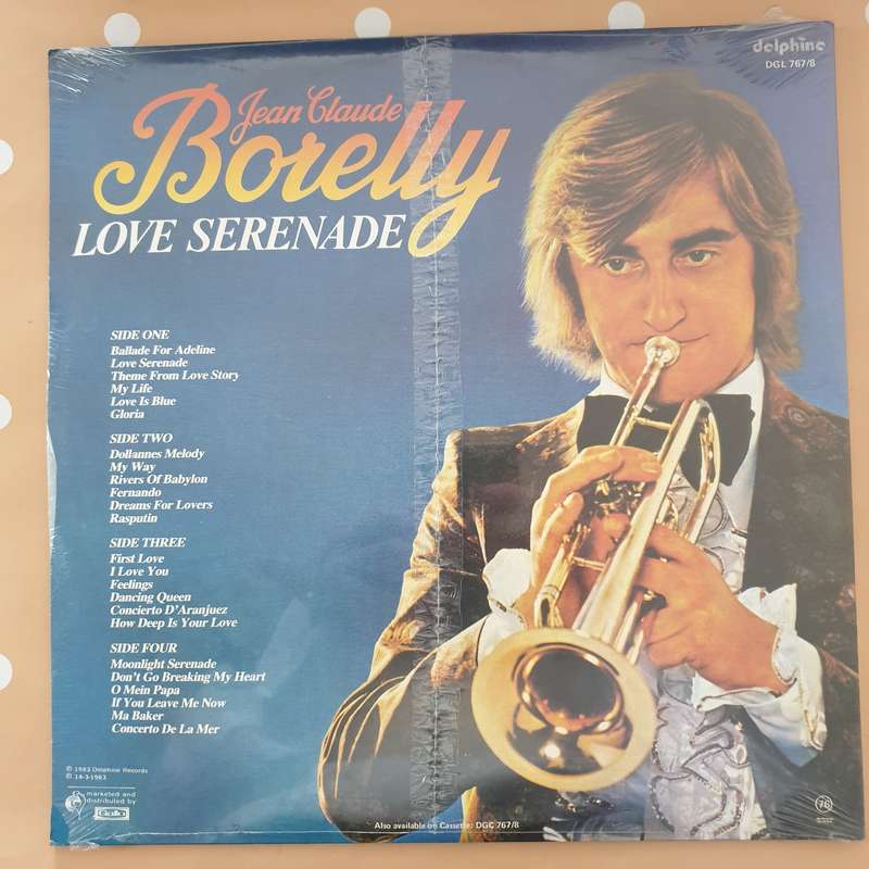 Jean Claude Borelly - Double Love Serenade - Vinyl Record LP - Sealed