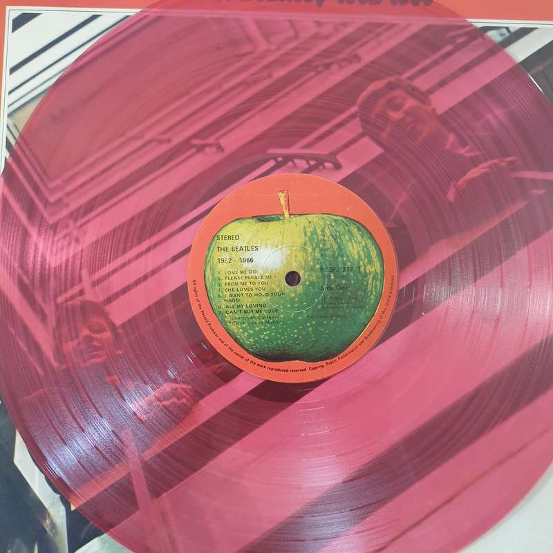 Beatles  1962-1966 - Red Coloured Double Vinyl LP Record - Very-Good+ Quality (VG+)