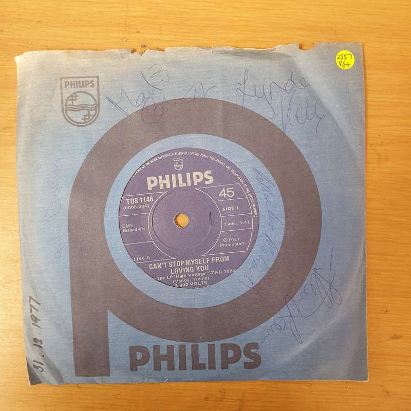 5000 Volts  Can't Stop Myself From Loving You - Vinyl 7" Record - Very-Good+ Quality (VG+)