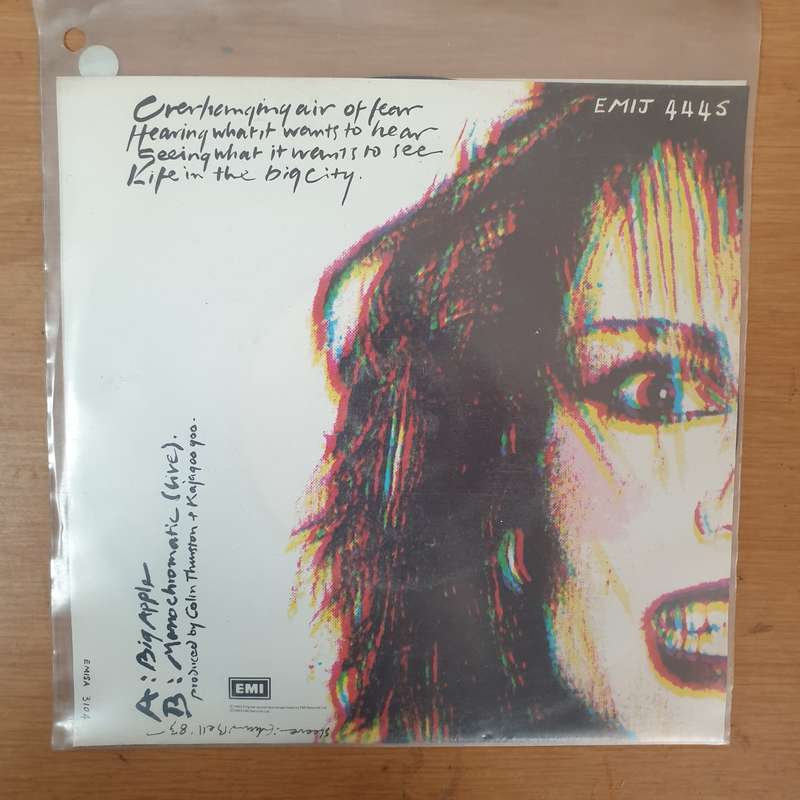 Kajagoogoo  Big Apple - Vinyl 7" Record - Very-Good+ Quality (VG+)