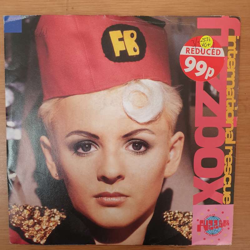 Fuzzbox  International Rescue - Vinyl 7" Record - Very-Good+ Quality (VG+)