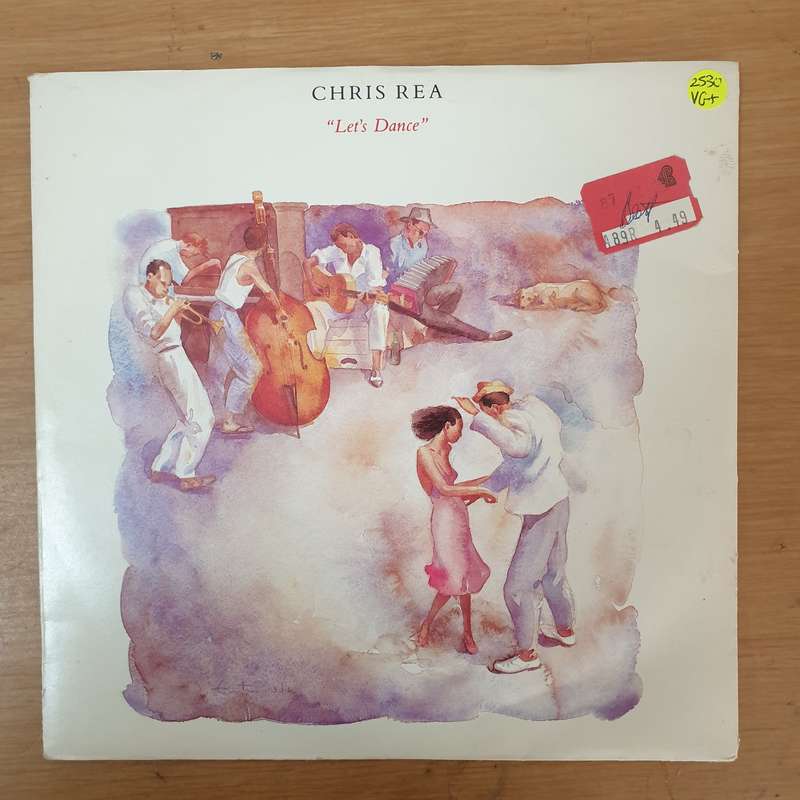Chris Rea  Let's Dance - Vinyl 7" Record - Very-Good+ Quality (VG+)