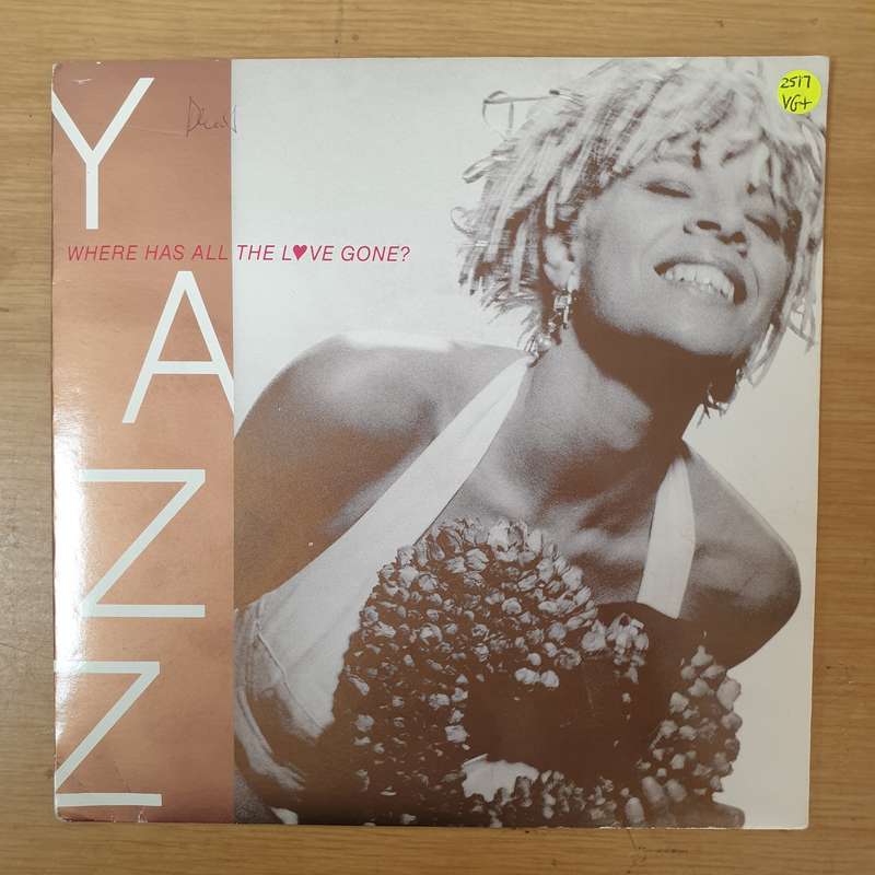 Yazz  Where Has All The Love Gone? - Vinyl 7" Record - Very-Good+ Quality (VG+)