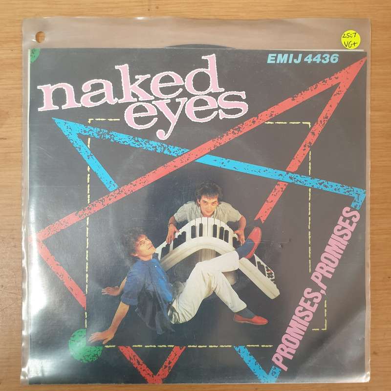 Naked Eyes  Promises, Promises - Vinyl 7" Record - Very-Good+ Quality (VG+)