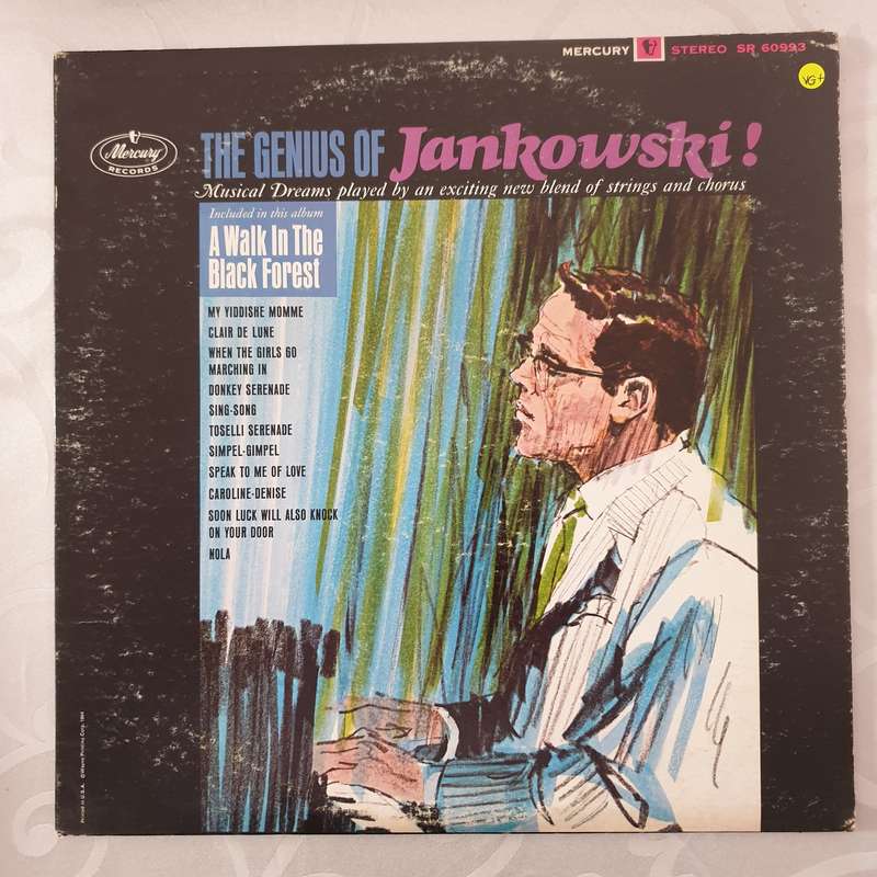 Horst Jankowski  The Genius Of Jankowski! -  Vinyl LP Record - Very-Good+ Quality (VG+)