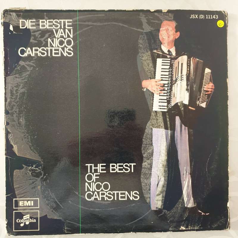Nico Carstens - Die Beste - Vinyl LP Record - Opened  - Very-Good- Quality (VG-)
