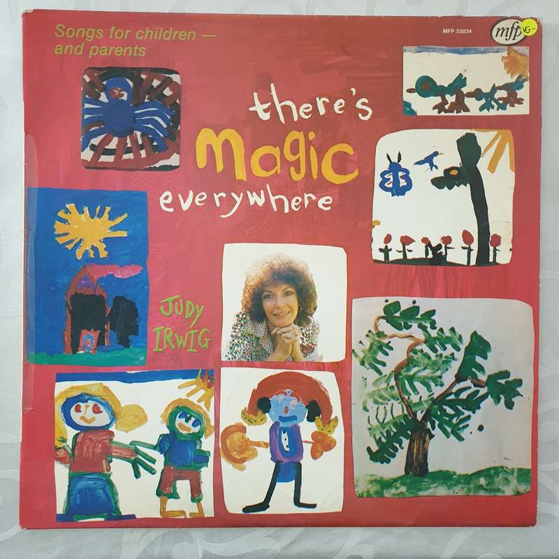 Judy Irwig - There's Magic Everywhere - Vinyl LP Record - Opened  - Very-Good- Quality (VG-)