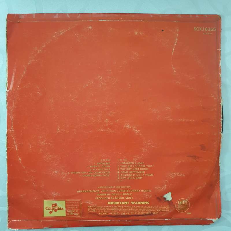 Lulu  Lulu's Album - Vinyl LP Record - Very-Good Quality (VG)