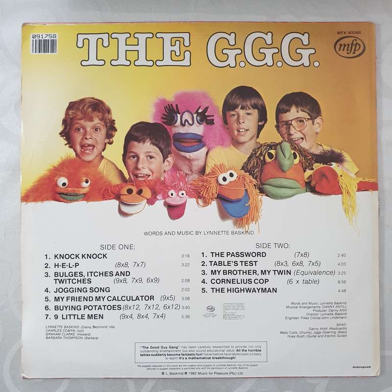 The GGG - Every Loves the Good Guys Gang -  Vinyl LP Record (VG+)