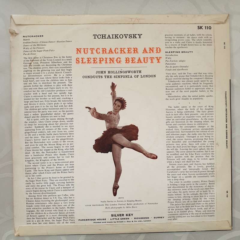 Tchaikovsky - Nutcracker and Sleeping Beauty - John Hollingsworth - Sinfonia London - Silver Key ...