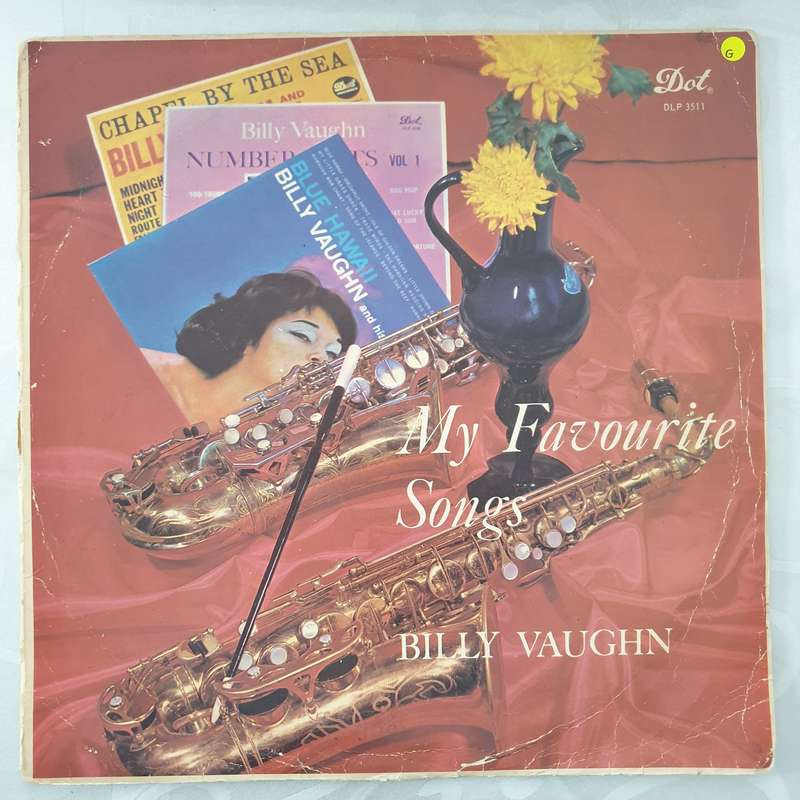 Billy Vaughn - My Favourite Songs  Vinyl LP Record - Opened  - Good Quality (G)