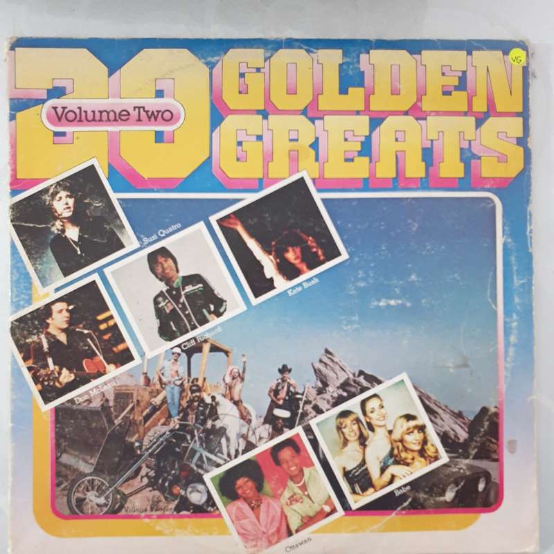 20 Golden Greats Vol 2 - Double Vinyl LP Record - Very-Good Quality (VG)