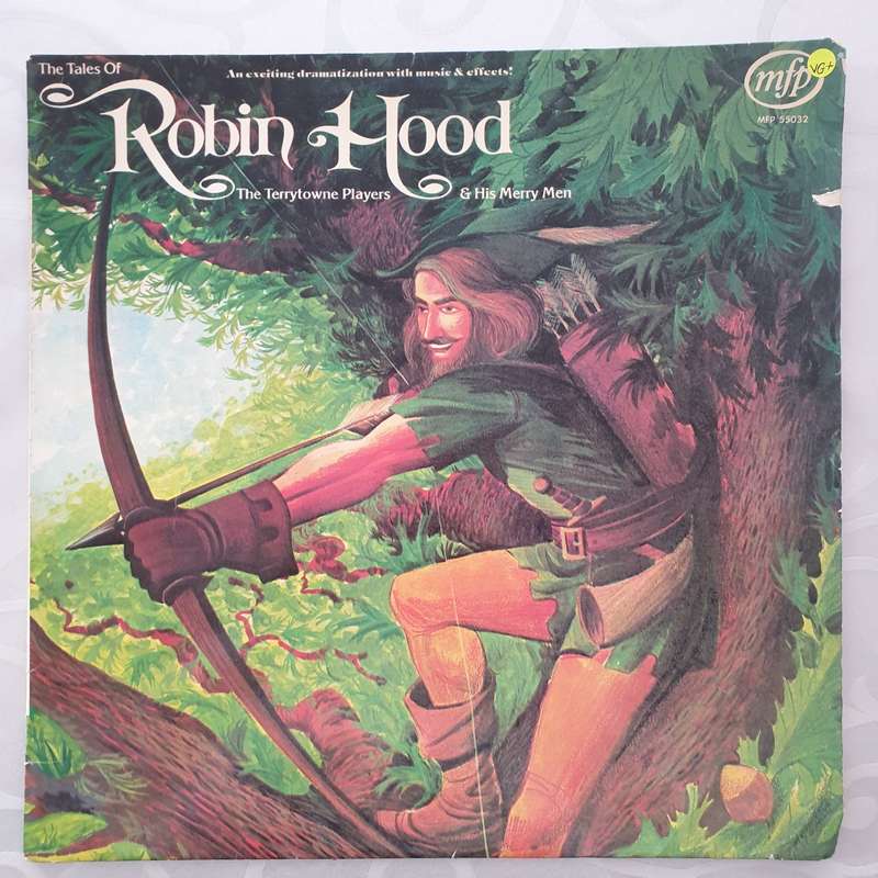 The Tales of Robin Hood - Vinyl LP Record - Very-Good+ Quality (VG+)
