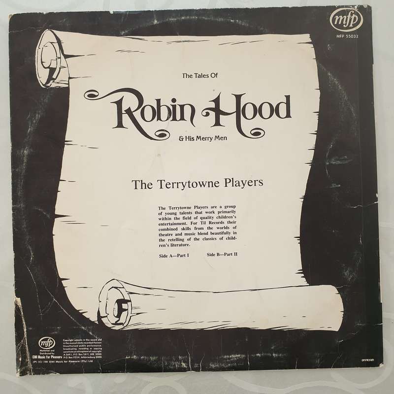 The Tales of Robin Hood - Vinyl LP Record - Very-Good+ Quality (VG+)