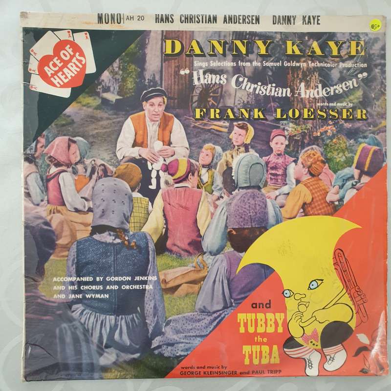 Danny Kaye  "Hans Christian Andersen" And Tubby The Tuba - Vinyl LP Record - Good+ Quality ...