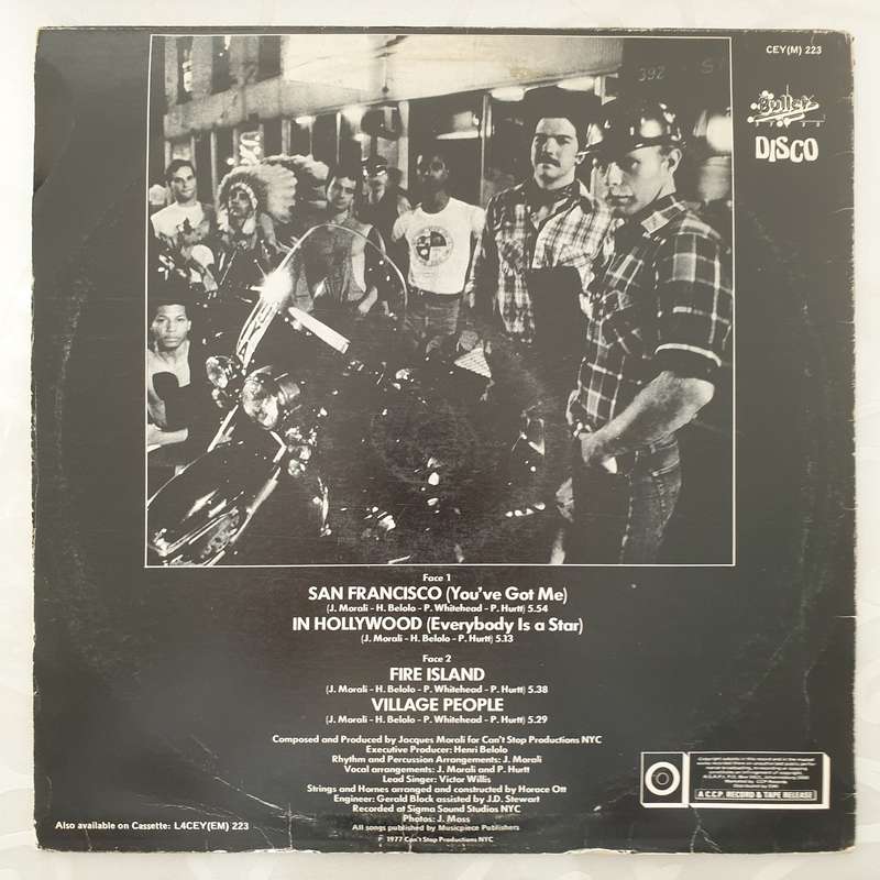 Village People  Village People - Vinyl LP Record - Very-Good Quality (VG)