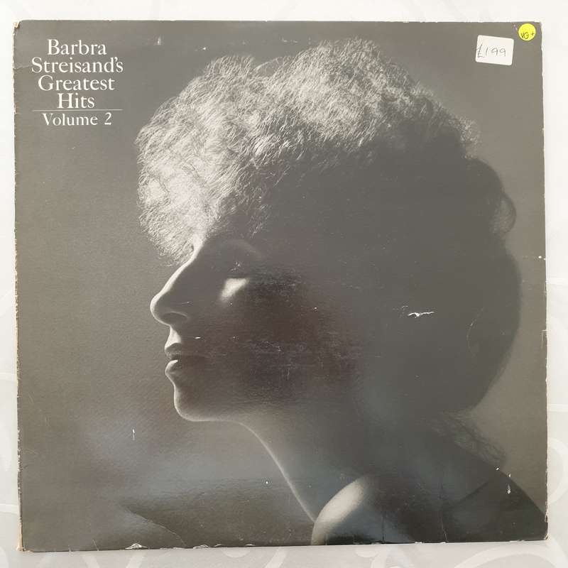 Barbra Streisand  Barbra Streisand's Greatest Hits - Volume 2 (UK) -  Vinyl LP Record - Ver...