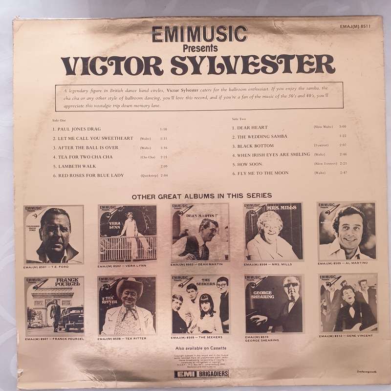 Victor Silvester  EMI Music South Africa presents  -  Vinyl LP Record - Very-Good+ Quality ...
