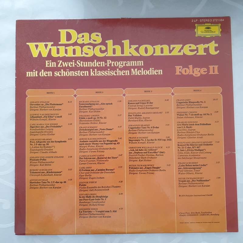 Da Wunschkonzert - Double Vinyl LP Record - Very-Good+ Quality (VG+)