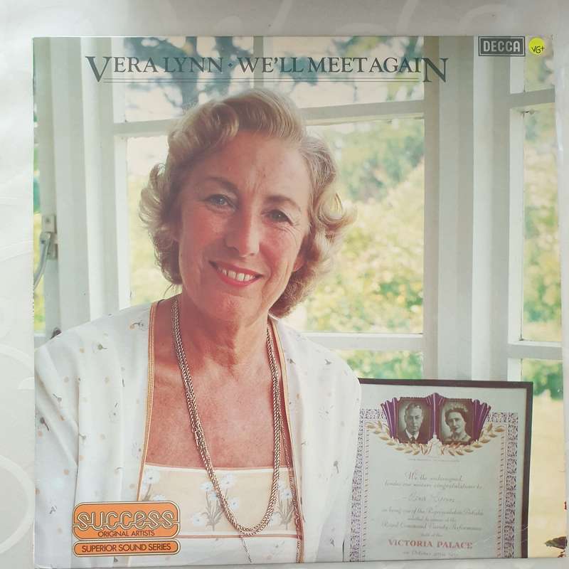Vera Lynn - We'll Meet Again - Vinyl LP Record - Very-Good+ Quality (VG+)