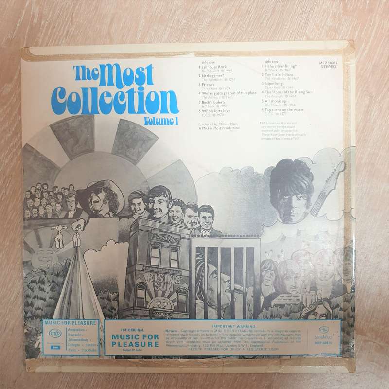 The Most Collection Volume 1 (Beck, Yardbirds..) - Vinyl LP Record - Very-Good+ Quality (VG+)