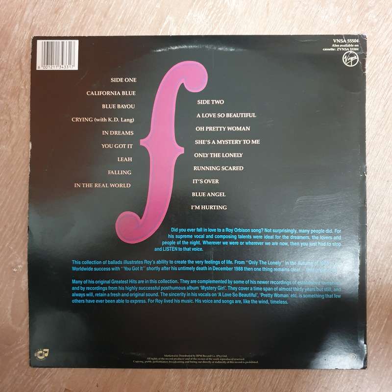 Roy Orbison - Ballads - Vinyl LP Record - Very-Good+ Quality (VG+)