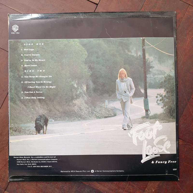 Rod Stewart - Foot Loose and Fancy Free - Vinyl LP Record - Very-Good+ Quality (VG+)