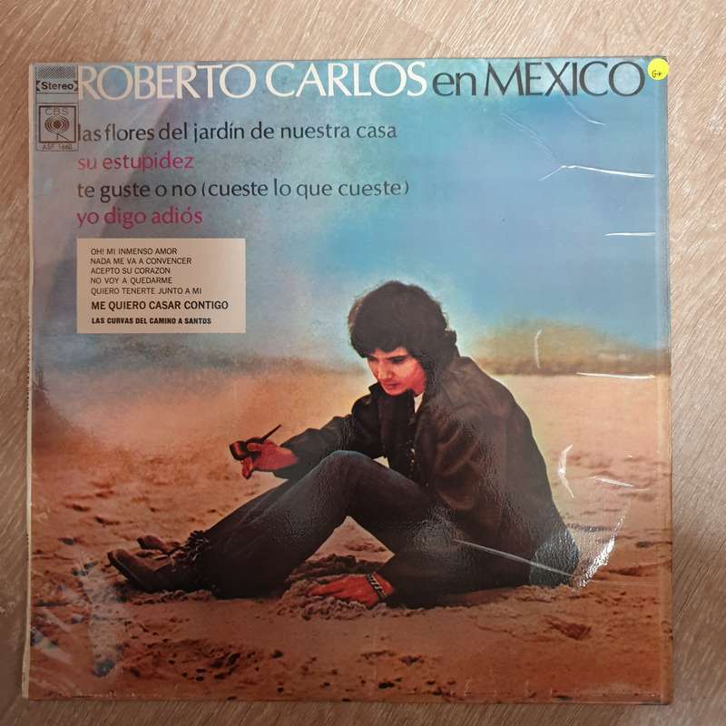 Roberto Carlos  Roberto Carlos En Mexico - Vinyl LP Record - Good+ Quality (G+)
