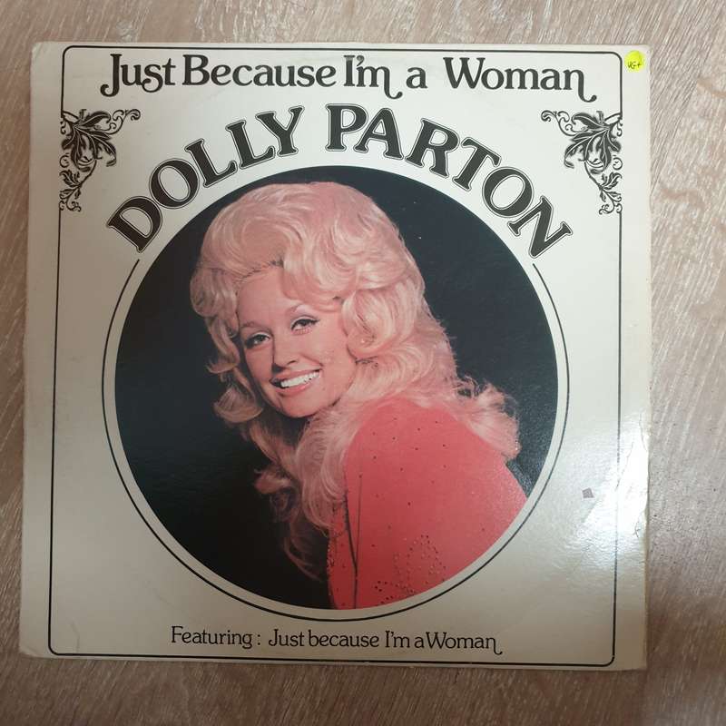 Dolly Parton  Just Because I'm A Woman - Vinyl LP Record - Very-Good+ Quality (VG+)