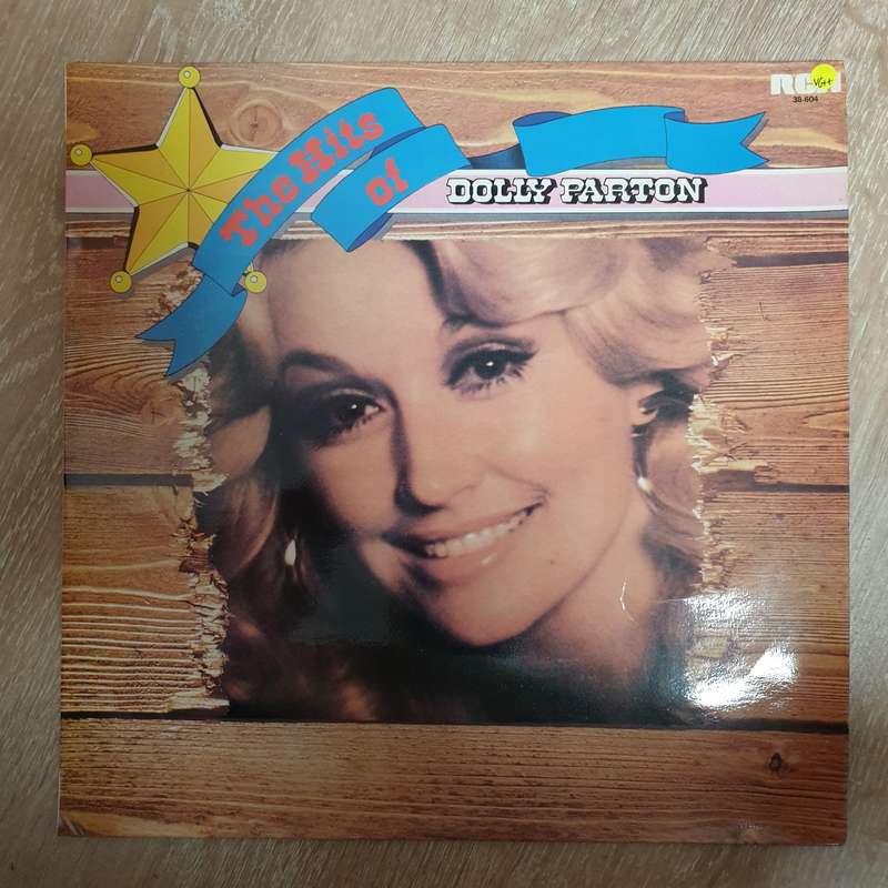 Dolly Parton  The Hits Of Dolly Parton - Vinyl LP Record - Very-Good+ Quality (VG+)