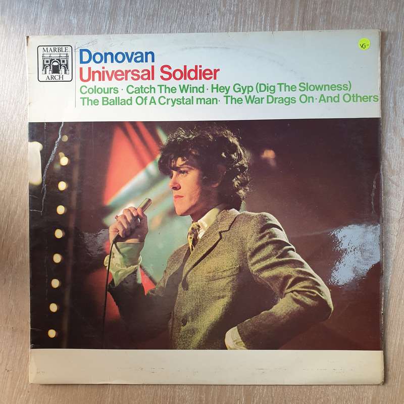 Donovan - Universal Soldier - Vinyl LP Record - Very-Good- Quality (VG-)