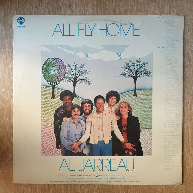 Al Jarreau  All Fly Home - Vinyl LP Record - Very-Good+ Quality (VG+)