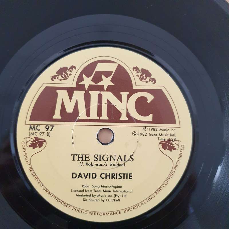 David Christie - Saddle Up - Vinyl 7" Record - Very-Good+ Quality (VG+)