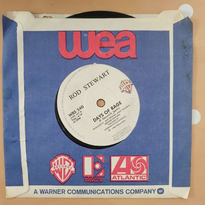 Rod Stewart  Forever Young - Vinyl 7" Record - Very-Good+ Quality (VG+)