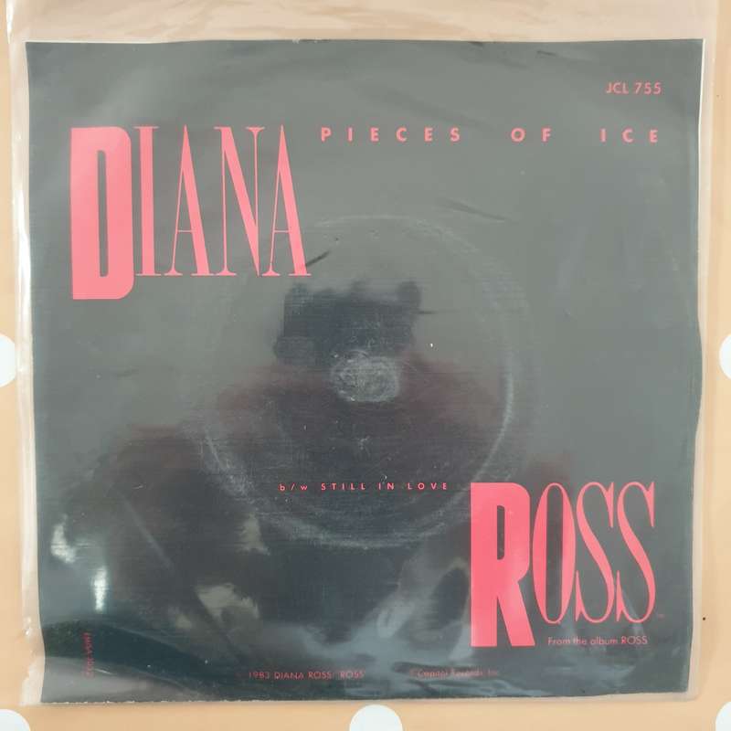Diana Ross  Pieces Of Ice - Vinyl 7" Record - Very-Good+ Quality (VG+)