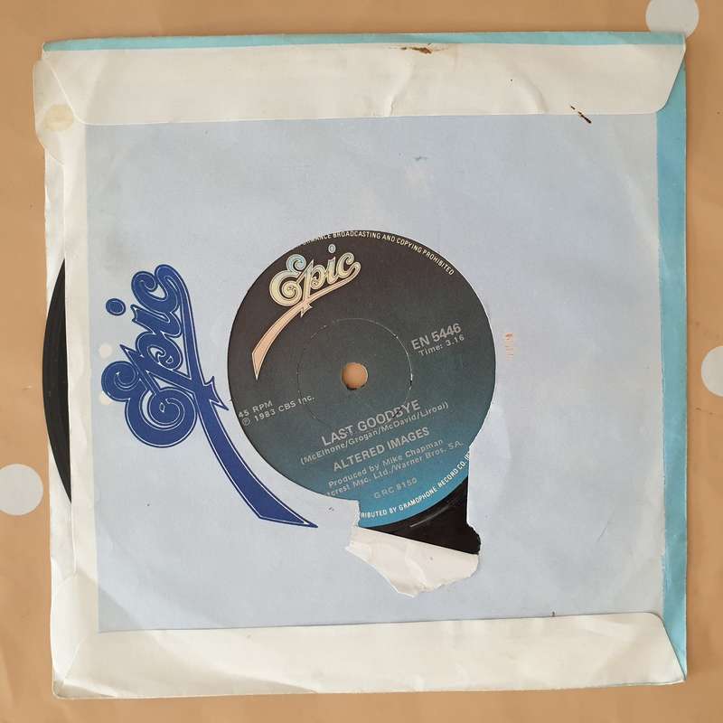 Altered Images  Don't Talk To Me About Love - Vinyl 7" Record - Very-Good+ Quality (VG+)