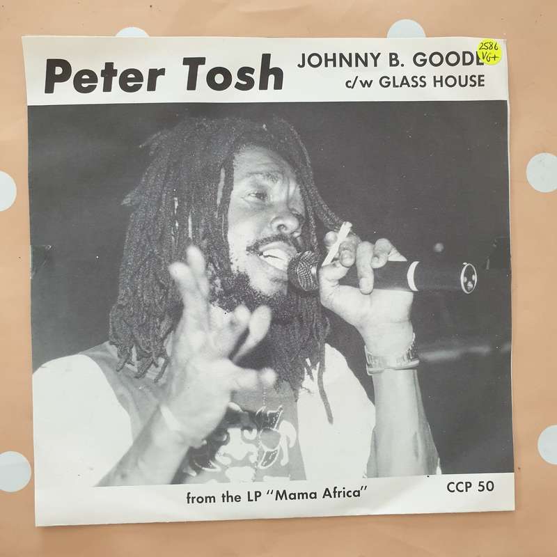 Peter Tosh  Johnny B. Goode - Vinyl 7" Record - Very-Good+ Quality (VG+)