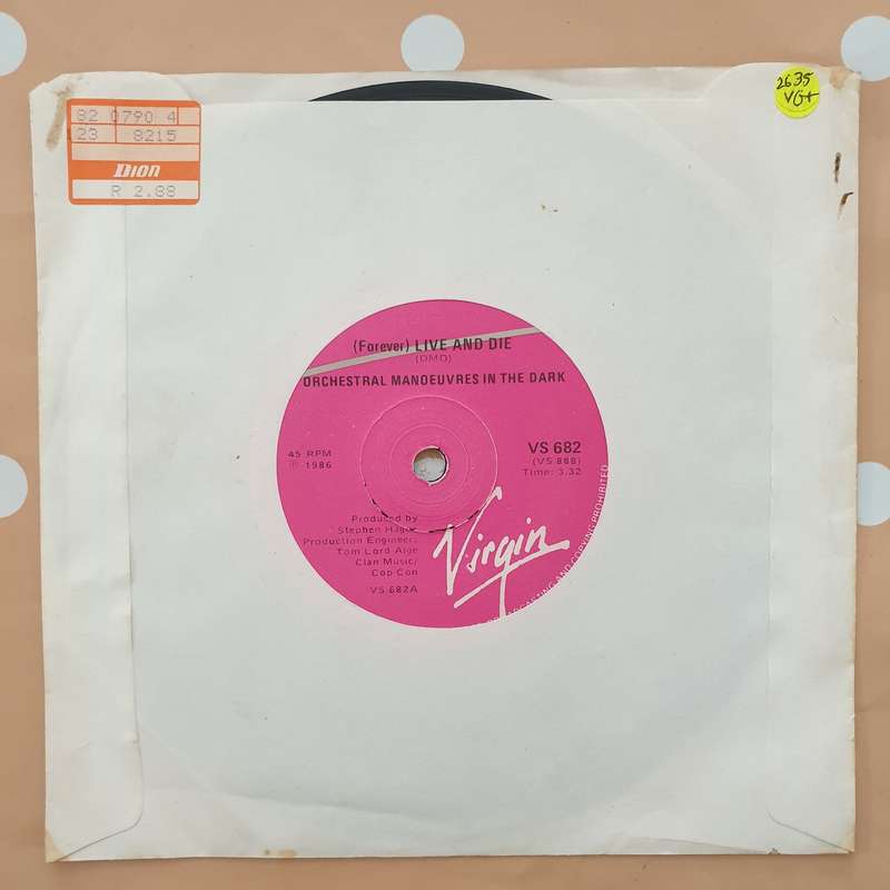 Orchestral Manœuvres In The Dark  (Forever) Live And Die - Vinyl 7" Record - Very-Good+ Qu...