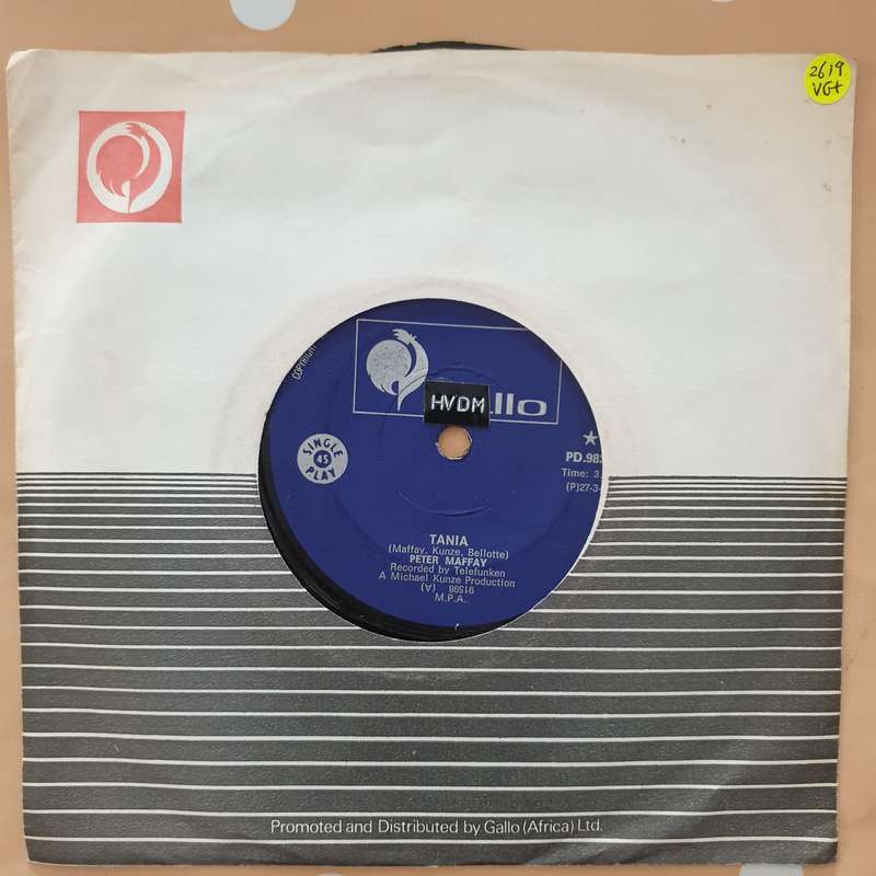 Peter Maffay  Tania - Vinyl 7" Record - Very-Good+ Quality (VG+)