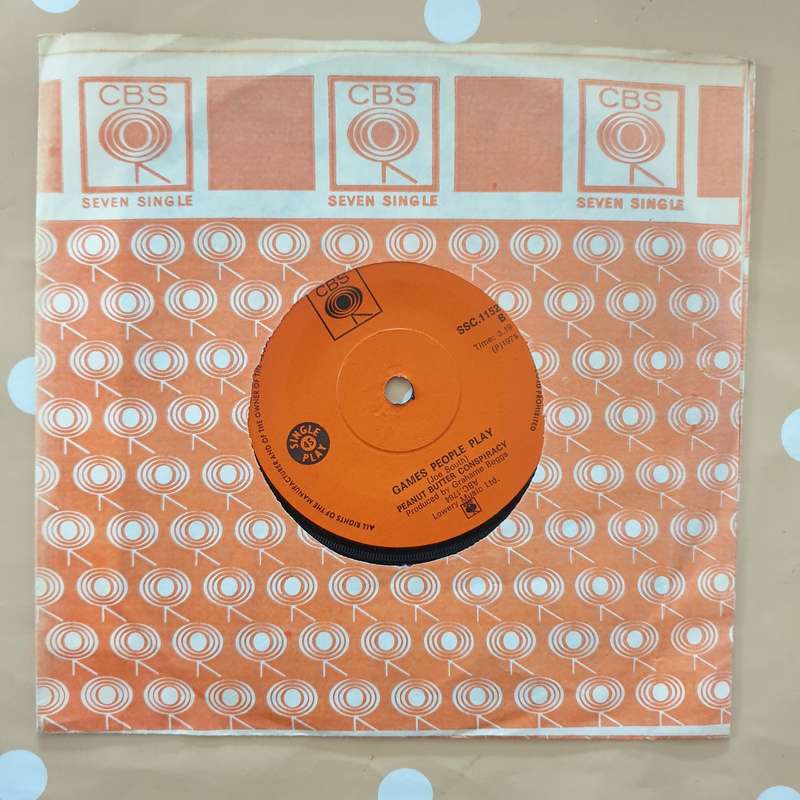 Peanut Butter Conspiracy  Amen / The Games People Play - Vinyl 7" Record - Very-Good+ Quali...