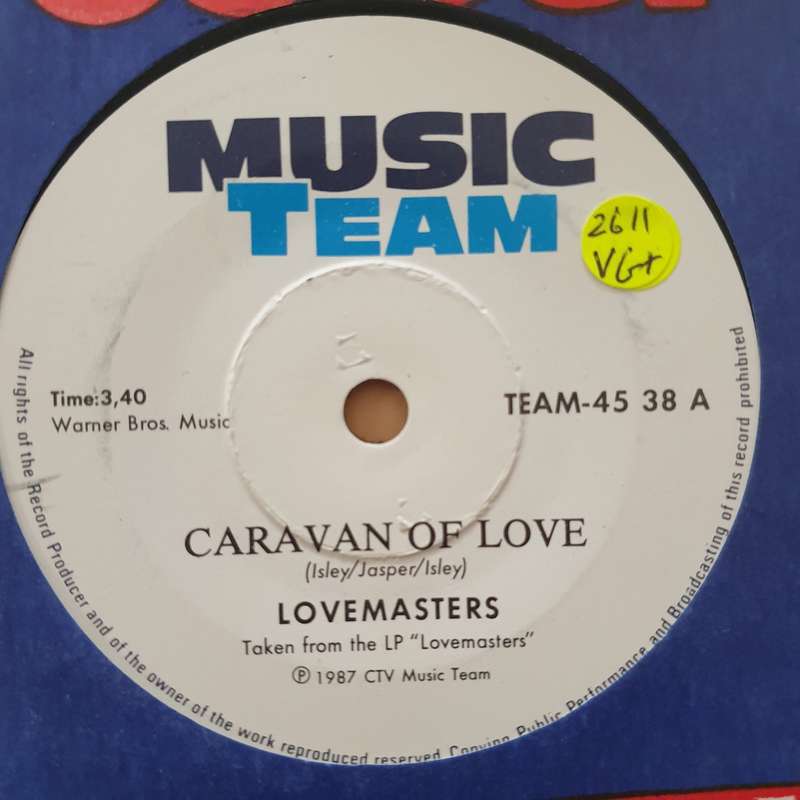 Lovemasters  Caravan Of Love - Vinyl 7" Record - Very-Good+ Quality (VG+)