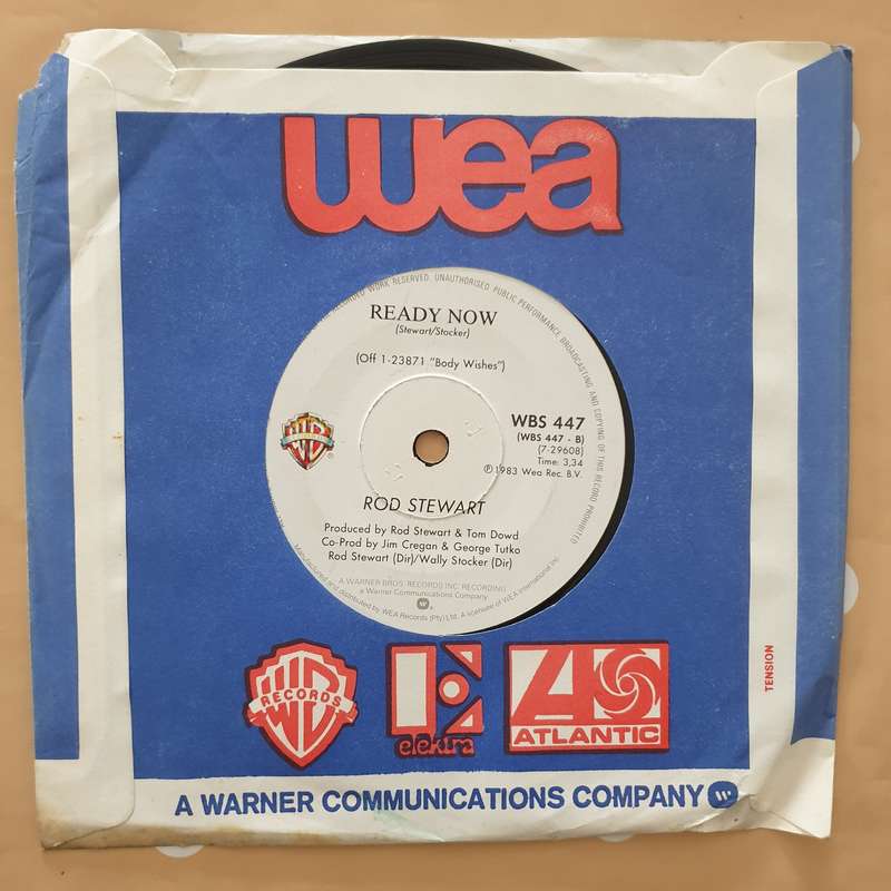 Rod Stewart  Baby Jane - Vinyl 7" Record - Very-Good+ Quality (VG+)