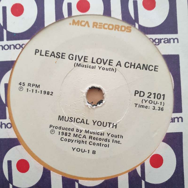 Musical Youth  Pass The Dutchie - Vinyl 7" Record - Very-Good+ Quality (VG+)