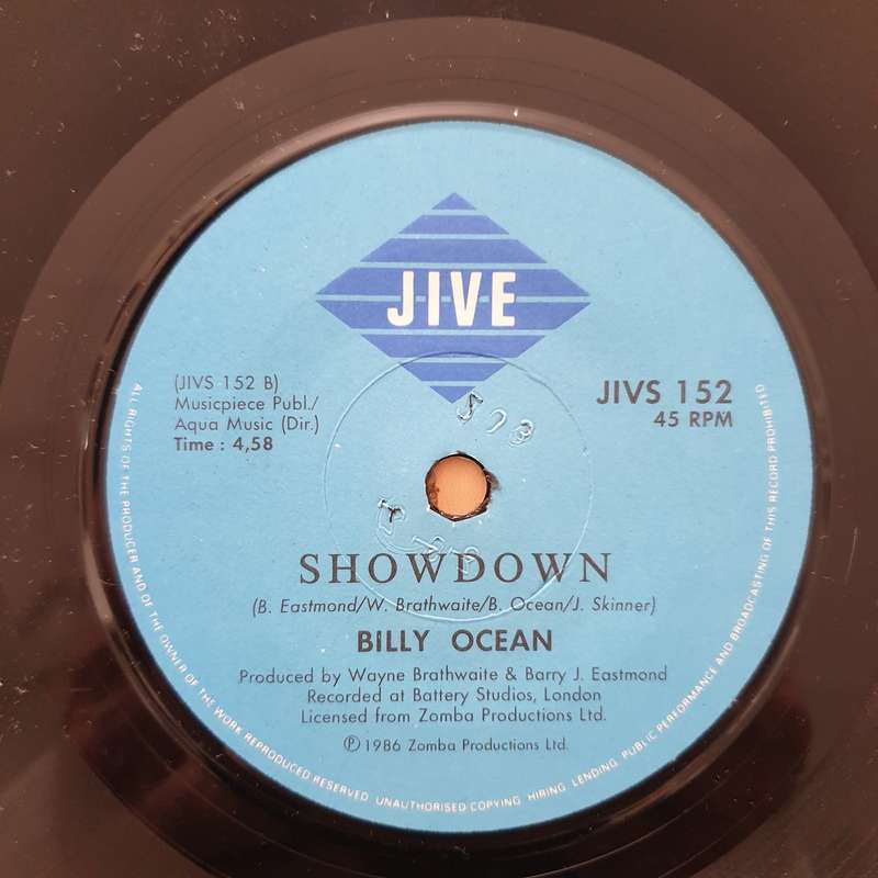 Billy Ocean  Get Outta My Dreams, Get Into My Car - Vinyl 7" Record - Very-Good+ Quality (VG+)