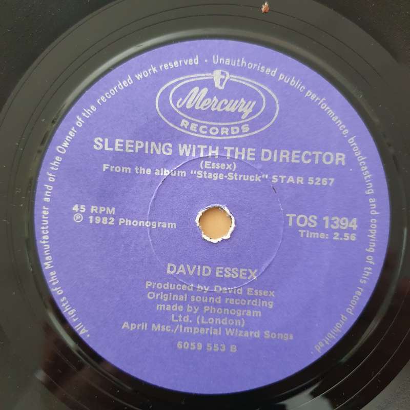 David Essex  Me And My Girl (Night-Clubbing) - Vinyl 7" Record - Very-Good+ Quality (VG+)