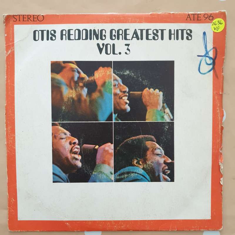 Otis Redding  Greatest Hits Vol.3 - Vinyl 7" Record - Very-Good Quality (VG)