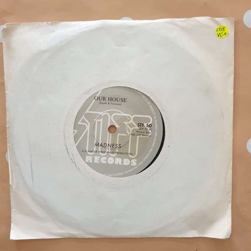 Madness  Our House - Vinyl 7" Record - Very-Good+ Quality (VG+)
