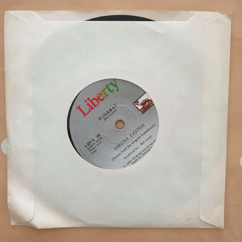 Sheena Easton  For Your Eyes Only - Vinyl 7" Record - Very-Good+ Quality (VG+)