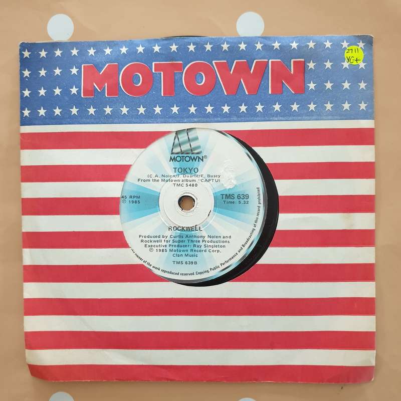 Rockwell  Peeping Tom - Vinyl 7" Record - Very-Good+ Quality (VG+)